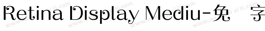 Retina Display Mediu字体转换